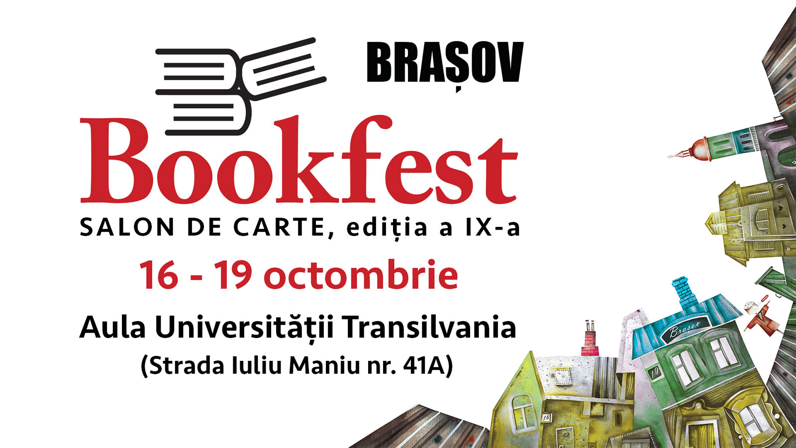 Bookfest aduce cărțile toamnei la Brașov