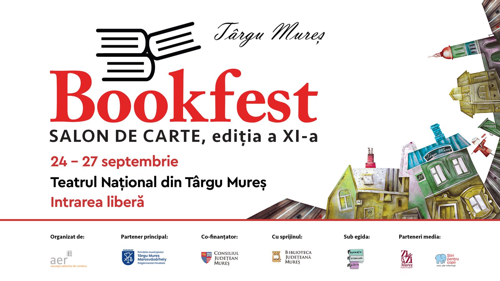 Bookfest readuce scriitorii renumiți și cărțile bune la T&acirc;rgu Mureș