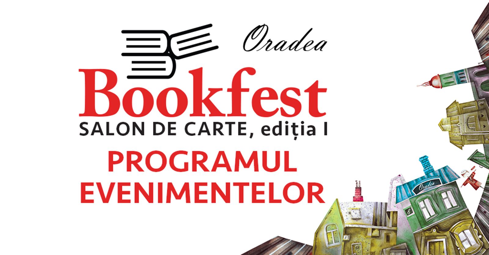 Programul evenimentelor Bookfest Oradea 2026